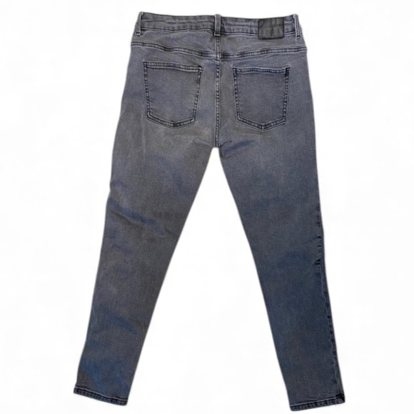 ZARA WOMENS SKINNY JEANS BLACK SIZE‎ 12 - Picture 2 of 8